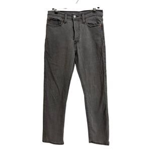 Levi's Wedgie Jeans Womens 28 Gray Cosmic Comet Straight High Rise Button Fly